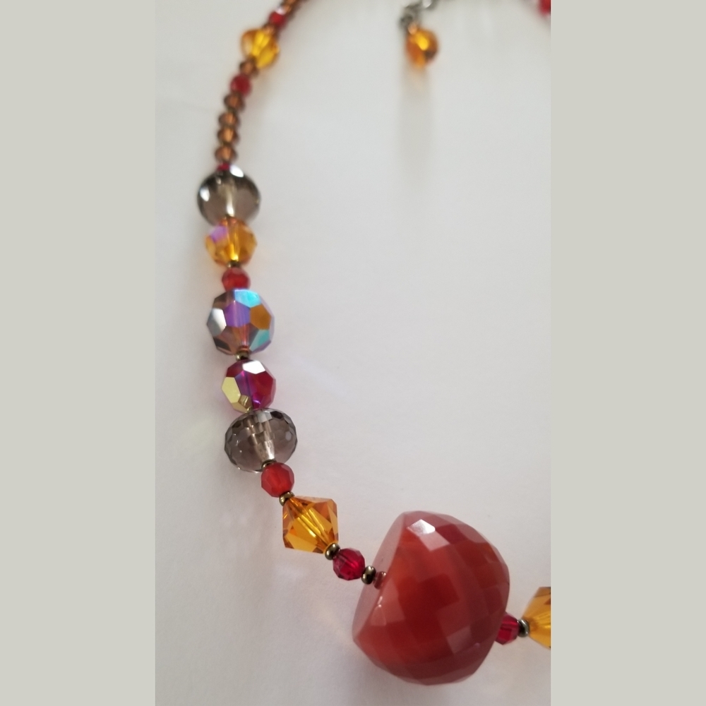 Beaded Necklace. Handmade